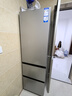 海爾（Haier）310升風冷無霜三開門多門家用小冰箱小型宿舍租房一級能效節(jié)能BCD-310WGHD3E7WV(銀) 曬單實拍圖