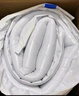 藍盒子小藍墊學(xué)生宿舍租房專(zhuān)用記憶棉床墊褥子可折疊軟榻榻米60藍0.9x2m 曬單實(shí)拍圖