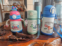 膳魔師（THERMOS）兒童吸管保溫杯小恐龍帶杯繩316L不銹鋼學(xué)生杯抑菌幼兒園上學(xué)TCKB 曬單實(shí)拍圖