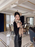 MITHAOL KUSC澳洲羊毛圍巾女2025秋冬新款披肩生日禮物送女友老婆禮盒裝 駝咖格【禮盒裝】 均碼 曬單實(shí)拍圖