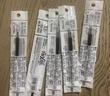 百樂(lè )（PILOT）中性筆可擦筆芯子彈頭溫控可擦水筆辦公書(shū)寫(xiě)書(shū)寫(xiě)文具套裝 BLS-FR5-B 0.5mm黑色筆芯 5支裝 曬單實(shí)拍圖
