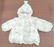 巴拉巴拉嬰兒花版羽絨服女童冬季短款外套保暖甜美時尚萌208424107010 曬單實拍圖