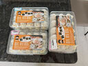 妙潔一次性飯盒 方形帶蓋800ml*50只 食品級野餐打包湯碗筷可微波加熱 曬單實(shí)拍圖