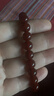 潮宏基 瑪瑙水晶葡萄石手串手鏈串珠多巴胺生日禮物女可DIY搭配 【洪福齊天】朱雀紅-瑪瑙手串 曬單實(shí)拍圖
