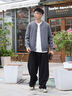 哈吉斯（HAZZYS）男裝 秋冬款毛衣外套棉/羊毛混紡針織開(kāi)衫男ABYZD0CCX22 灰色GE XL （180/100A 50） 曬單實(shí)拍圖
