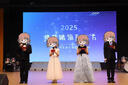 思妙星女童十周歲生日公主裙高端輕奢主持人管樂(lè )團合唱演出鋼琴演出服 天藍色 藍底銀絲 120 曬單實(shí)拍圖