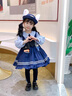 G.DUCKKIDS洛麗塔公主裙女童連衣裙夏季朱迪兒童裙子兔子警官生日蓬蓬裙春秋 朱迪裙子+裙撐 100 尺碼2~3歲【 90-100cm】 曬單實(shí)拍圖