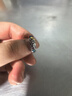 羅泰老銀匠990足銀銅錢戒指男女潮款輕奢復(fù)古五帝錢開口指環(huán)飾品 開口均碼 曬單實拍圖
