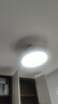 佑家吸頂隱形風(fēng)扇燈餐廳家用變頻的電扇燈臥室客廳吊扇燈 A款 變頻6檔 60wLED（不含安裝） 曬單實(shí)拍圖