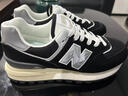 新百倫男鞋秋冬經(jīng)典運動(dòng)鞋子男鞋女增高5厘米N字574LG情侶小白鞋跑步鞋 ZS574LG黑色 39 曬單實(shí)拍圖