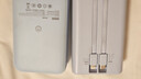 京東京造3c認證可上飛機35W自帶線(xiàn)充電寶20000毫安時(shí)移動(dòng)電源適用戶(hù)外蘋(píng)果17小米17華為榮耀冰川藍 曬單實(shí)拍圖