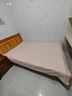 無(wú)印良品a類(lèi)磨毛純棉床單全棉100棉單件雙人家用學(xué)生宿舍三件套床品 紅棕【A類(lèi)母嬰級 100%加厚新疆棉】 245cm*250cm單床單【適用1.8m床】 曬單實(shí)拍圖