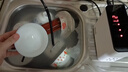 AHUIZI家用全自動(dòng)超聲波水槽式臺(tái)上式免安裝多功能洗碗機(jī)果蔬洗菜機(jī)A20 雙漩版A20  200W 中國(guó)大陸版 曬單實(shí)拍圖