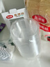 美麗雅一次性碗食品級(jí)300ml*40只 耐高溫航空水晶碗野餐塑料方便湯碗 曬單實(shí)拍圖