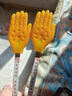JAJALIN 經(jīng)絡(luò )養生拍扣痧手拍拍痧掌拍打 按摩棒錘敲捶背拍痧板 按摩錘 曬單實(shí)拍圖