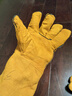 歡棠防咬手套 寵物防咬手套 防割手套 防狗咬貓抓練犬訓練加厚手套動(dòng) 黃色雙層A級牛皮長(cháng)款35CM 均碼 曬單實(shí)拍圖
