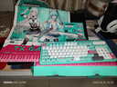 華碩（ASUS）天選TX98初音未來(lái)版 機械鍵盤(pán) RGB光學(xué)機械軸有線(xiàn)電競鍵盤(pán) 全鍵無(wú)沖 IP57防水防塵 98布局 紅軸  曬單實(shí)拍圖