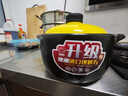康舒（KANGSHU）家用燃氣大容量韓式煲湯鍋耐高溫明火直燒陶瓷砂鍋干燒不裂沙鍋 升級黃蓋耐熱煲湯砂鍋 3800ml 曬單實(shí)拍圖