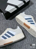 阿迪達斯 （adidas）官方板鞋男鞋女鞋25新款灰色三條紋低幫運動(dòng)休閑鞋情侶款百搭板鞋 JH8812/灰白色/小鋸齒 40 【建議腳長(cháng)24.5厘米】 曬單實(shí)拍圖