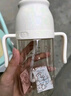 小土豆（potato）兒童水杯PPSU帶吸管重力球大寶寶開學飲水杯 300ml 奶白色 曬單實拍圖