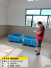 塑料托盤(pán)叉車(chē)倉庫物流墊板防潮卡板貨物棧板貨架墊倉拖盤(pán)地堆托板 100*100*14cm超厚【新料5公斤】 曬單實(shí)拍圖
