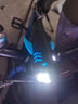 爾山集自行車(chē)燈前燈夜騎車(chē)燈喇叭二合一山地車(chē)騎行裝備兒童鯊魚(yú)超響鈴鐺 騎行車(chē)燈【藍色】 曬單實(shí)拍圖