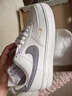 莆田男鞋空軍一號內增高板鞋男女款鞋子男士休閑青少年學(xué)生運動(dòng)鞋 GD白黑金 42 曬單實(shí)拍圖