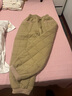 皮爾卡丹（pierre cardin）2025冬季保暖新品純色菱格羽絨棉褲加厚寬松休閑褲女防風(fēng)文藝復(fù)古 卡其色 1620# 2XL 【建議130-145斤】 曬單實(shí)拍圖
