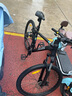 喜德盛（xds）山地自行車(chē)黑客350/旭日310 X6鋁合金車(chē)架21速變速機械碟剎 黑客350黑銀17寸（26款） 曬單實(shí)拍圖