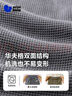 迷你巴拉【純棉華夫格】男童女童舒適百搭休閑褲萌趣百搭褲子2025秋新款 鐵灰20618 100 曬單實(shí)拍圖