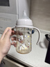 貝親（Pigeon）PPSU雙把手防脹氣奶瓶240ml 貓頭鷹 L號奶嘴 6月+ AA221 曬單實拍圖