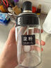 星坊玻璃鹽罐燒烤調(diào)料瓶勺蓋一體家用密封收納放鹽瓶白糖罐4只裝 曬單實拍圖