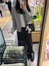 矜持范毛衣女學(xué)院風(fēng)短款針織衫女2025春季新款小個(gè)子絞花上衣毛衣外套 灰色 (絞花開(kāi)衫) M 曬單實(shí)拍圖