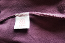 皮爾卡丹（pierre cardin）加絨加厚衛衣外套女秋冬新款時(shí)尚洋氣開(kāi)衫長(cháng)袖連帽休閑上衣顯瘦 香芋紫 2XL(125斤-140斤) 曬單實(shí)拍圖