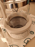 摩飛電器（Morphyrichards）全玻璃養(yǎng)生壺家用燒水壺多段控溫電熱水壺極速風(fēng)冷恒溫壺沖奶泡奶機(jī)MR5602 1.2L 椰奶白 曬單實(shí)拍圖