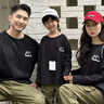 G.DUCKKIDS小黃鴨童裝親子裝三口母女裝春秋季新款兒童衣服女全家服四口上衣 個(gè)性印花黑色長(cháng)T 100 尺碼2~3歲【90-100cm】cm 曬單實(shí)拍圖