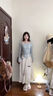 蝶嬌諾（DIEJIAONUO）連衣裙2025年秋季女裝新款韓版甜美純欲風(fēng)甜辣妹初戀心機法式顯瘦 上衣+裙子 S 曬單實(shí)拍圖
