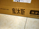 庫沐斯（KMSH）花灑 淋浴花灑全套裝精銅恒溫增壓數(shù)顯水鍍龍頭洗澡噴頭四檔出水 【包安裝】恒溫款鋼琴按鍵 曬單實拍圖