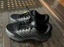 斯凱奇（Skechers）暮光鞋丨2025新品運動(dòng)跑鞋男款高回彈輕質(zhì)吸震綁帶休閑鞋跑步鞋 男款-黑色/灰色/BKGY 41 曬單實(shí)拍圖