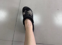 卡駱馳（crocs）貝拉Clog涼鞋女鞋厚底洞洞鞋戶外涼拖拖鞋 210062-001 M6W8 曬單實拍圖