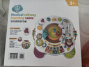谷雨（GOODWAY）游戲桌嬰幼兒玩具1-3歲6寶寶早教兒童益智多功能學(xué)習(xí)桌男生日禮物 曬單實(shí)拍圖