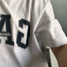 Gap男女裝2025春季新款純棉字母印花logo短袖T恤上衣美版797924 白色 L 美碼 XL亞洲碼185/104A 曬單實拍圖