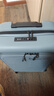 新秀麗（Samsonite）行李箱20英寸拉桿箱側開(kāi)前開(kāi)口條紋旅行密碼登機箱森林綠KF1 曬單實(shí)拍圖