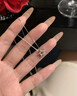 傾愛925銀項鏈女星星吊墜輕奢高級感鎖骨鏈ins風(fēng)銀飾品送女友生日禮物 曬單實拍圖