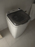 志高（CHIGO）脫水機(jī)甩干機(jī)小型迷你家用甩干桶出租房宿舍大容量單杠脫水桶烘干一體 8.6KG 力薦【不銹鋼桶加厚款】 曬單實(shí)拍圖