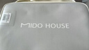 MIDO HOUSE銘都100支床上四件套純棉貢緞床單被套床品套件淺茶杏配松葉綠 1.5m床單款 曬單實(shí)拍圖