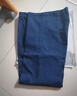 2025秋冬厚款純棉男士牛仔褲中老年深檔爸爸直筒免燙褲子彈力寬松 中藍色【秋冬厚款】 34 碼=【2尺7腰圍】 曬單實(shí)拍圖
