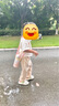 babycare兒童保溫杯嬰幼兒學(xué)飲寶寶吸管杯316L不銹鋼保溫杯幼兒園保溫水壺 贈(zèng)直通吸嘴-背帶款 歐珀粉 450ml 曬單實(shí)拍圖