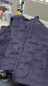鴨鴨（YAYA）排骨羽絨服男立領(lǐng)純色冬季保暖輕薄羽絨馬甲外套男女同款情侶背心 曬單實(shí)拍圖