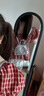 名創(chuàng  )優(yōu)品小雙肩包銀粉撞色少女百搭小背包輕便旅行手機包時(shí)尚開(kāi)學(xué)小書(shū)包 曬單實(shí)拍圖